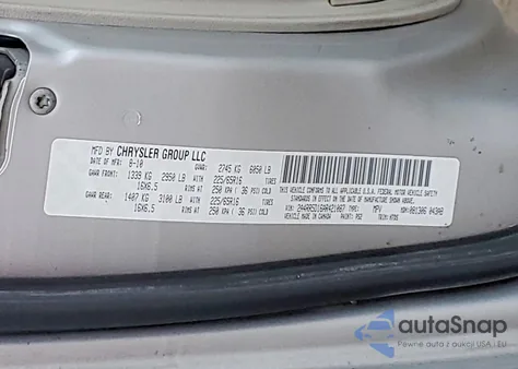 2010 Chrysler Town & Country Touring from USA, damaged, VIN 2A4RR5D16AR421087